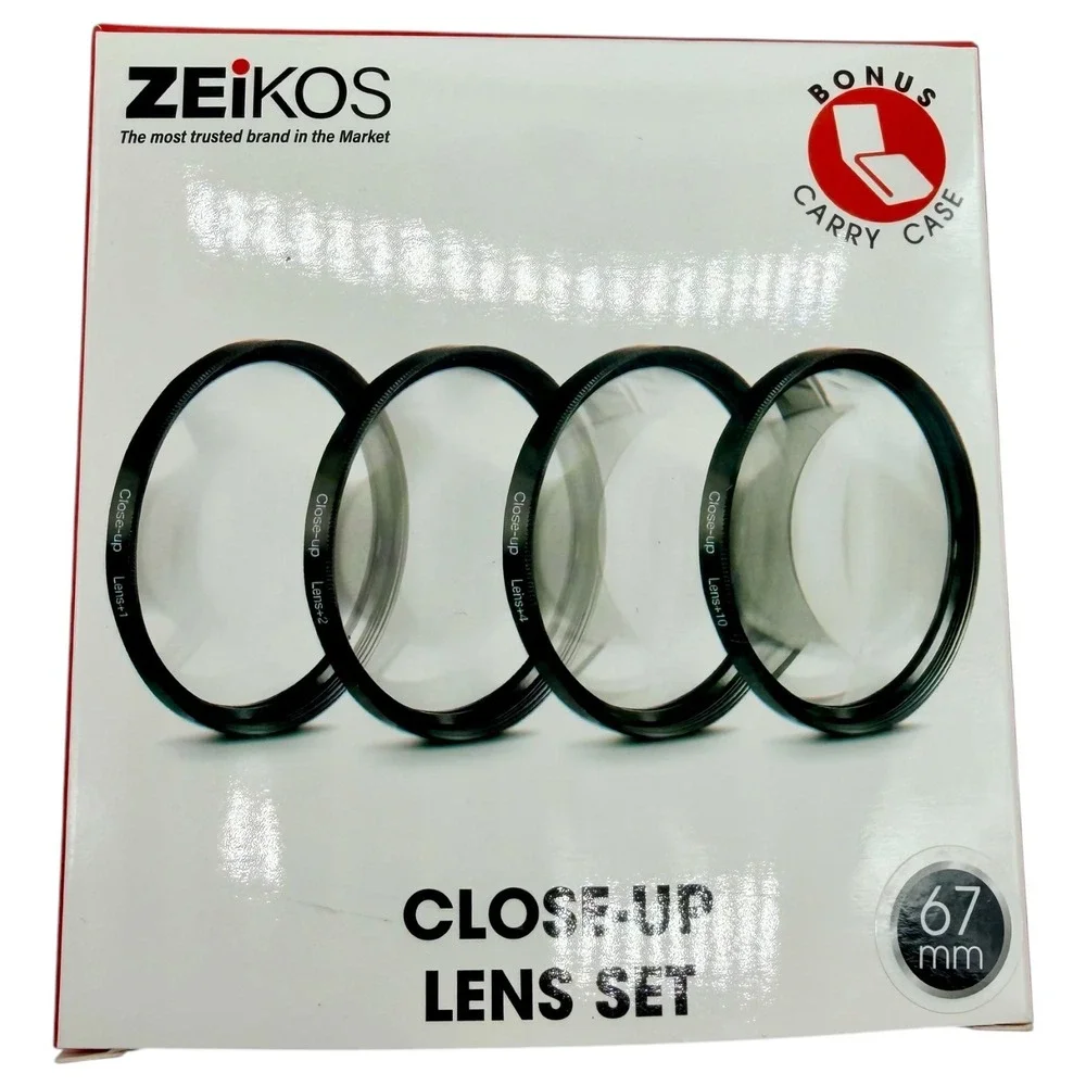 JJC Zeikos AgfaPhoto Camera Accessory Bundle Lens Pouch Filters Wide‎ Angle New